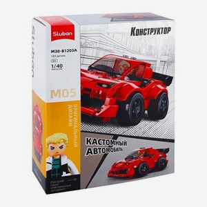 Конструктор Спорт Авто Sluban в ассортименте 150 г