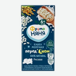Молочно-рисовая каша с 6 месяцев Фрутоняня 200мл 200 г