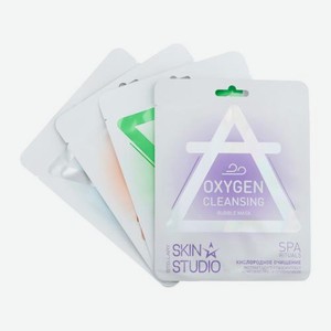 Подарочный набор тканевых масок для лица Stellary Skin Studio Spa Rituals 4шт в ассортименте 100 г