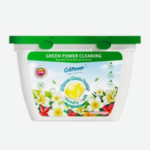 Капсулы для стирки Grepower концентрированные Тропические цветок 52шт 416 г