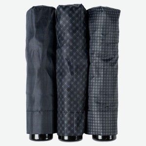 Зонт мужской Fine 3 сложения механический