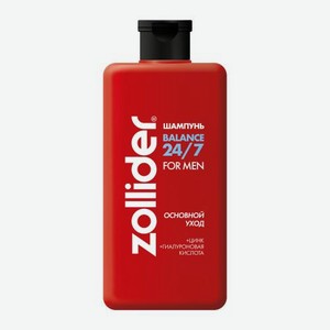 Шампунь для волос Основной уход 24/7 Balance Zollider 370мл 370 г