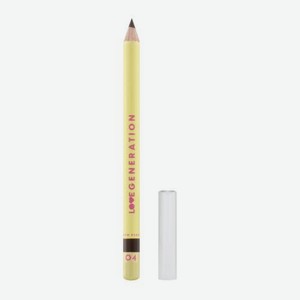 Карандаш для бровей тон 04 Love Generation Brow Pencil 2 г
