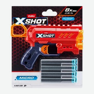 Игрушка Бластер Zuru X-Shot Micro с аксессуарами 100 г