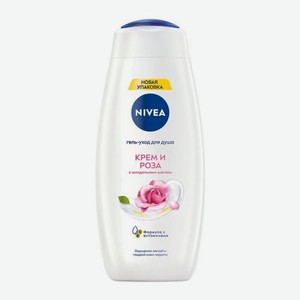 Гель-уход для душа Крем и роза NIVEA 500мл 512 г