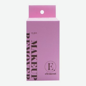 Салфетки для снятия макияжа Element мягкие 15шт 200 г