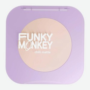 Матирующая компактная пудра для лица тон 01 Radiant Funky Monkey Chill Matte 7 г