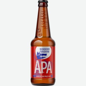 Пиво светлое  Волковская пивоварня  APA, 5,5%, 0,45 л