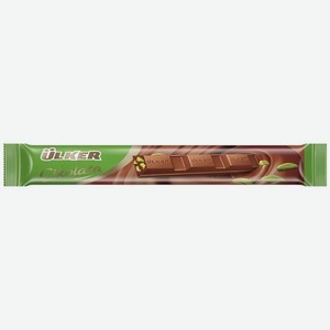 Шоколад Ulker с кусочками фисташек молочный, 14г, 14 г