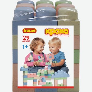 Конструктор BAUER Кроха, 29 деталей, Арт. JRT00102