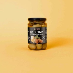 Оливки зелёные фаршированные миндалем Premiere of Taste 290г 290 г
