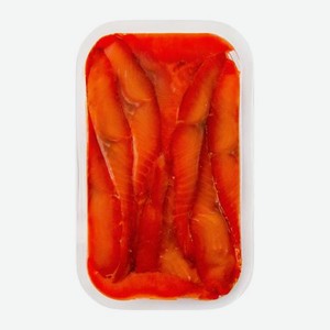 Горбуша Fishbergen холодного копчения ломтики 150г 150 г