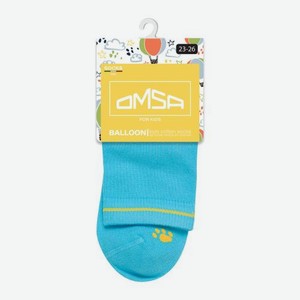 Детские носки Лапки голубые р.31-34 Omsa For Kids 21P61 20 г