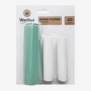 Мини ролик для одежды Wellfort выдвижной 30л+1 блок 45 г