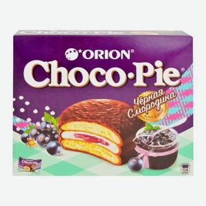 Пирожное Черная смородина Choco Pie 360г 360 г