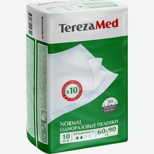 Пеленки Terezamed Normal одноразовые 60*90см 10шт 546 г