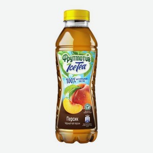 Напиток Фрутмотив Ice Tea Чай черный холодный Персик 500мл 500 г