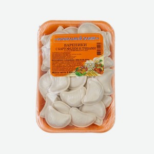 Вареники С Картофелем И Грибами 500г Изобильный Олимп