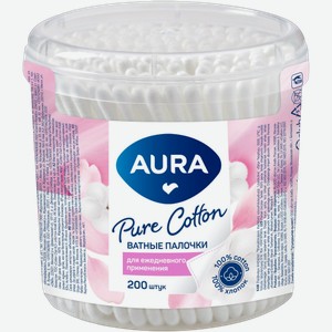 Ватные палочки Aura Beauty 200шт 67 г