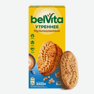 Печенье Утреннее Мультизлаковое Belvita 225г 225 г