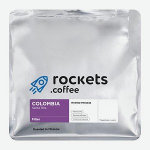 Молотый кофе Colombia Santa Rita Rockets 250г 250 г