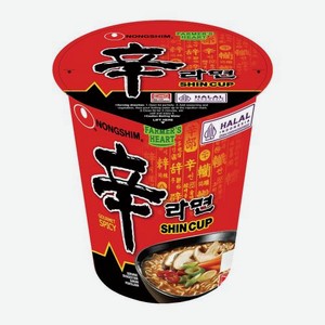Лапша быстрого приготовления Шин Рамен Nongshim 72г 72 г