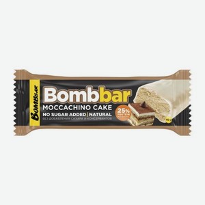 Батончик Bombbar глазированный Маккачино торт 40г 40 г
