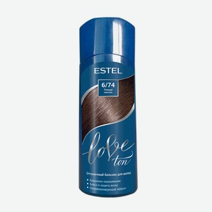 Бальзам д/волос Estel Love ton оттеночный N6/74 Темный кашта