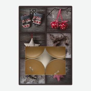 Свечи Оптпромторг чайные арома 6шт в ассортименте