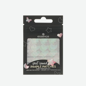 Патчи от прыщей Essence Spot squad holo pimple patches 24шт