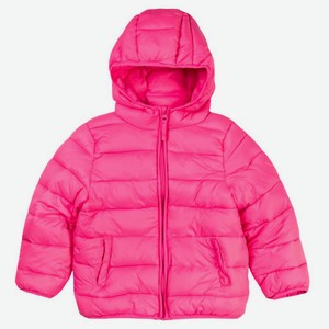 Куртка для девочки Mothercare стеганая складывающаяся розовая, р.80-140