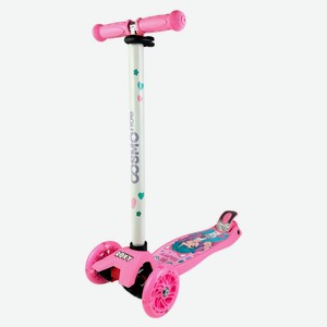Самокат детский Cosmoride Roxy 3 колеса розовый