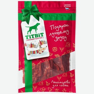 Джерки для собак TitBit Меню от Шефа Новогодняя Коллекция мясные из баранины 70г, 70 г