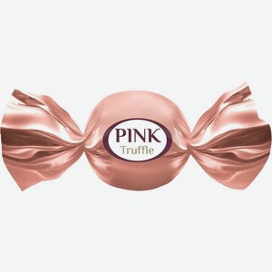 Конфеты Pink Truffle с кремовыми начинками глазированные, Цена за 100 г