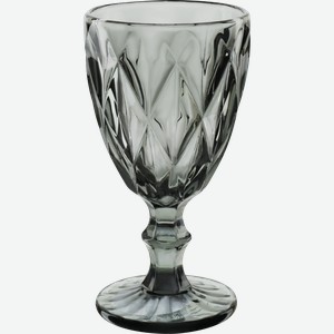 Бокал HOMECLUB Crystal grey 310мл, стекло, Арт. EGR-2
