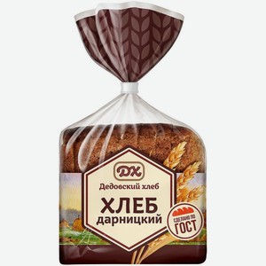 Хлеб Дедовский хлеб Дарницкий нарезанный 350г