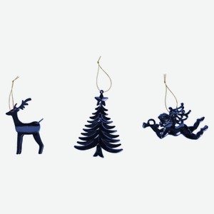 Подвеска Actuel Северное сияние синяя пластик, 11 см