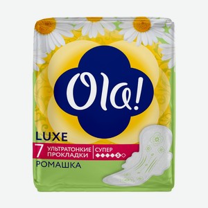 Прокладки ультратонкие  LUXE , Ola!, 7 шт., в ассортименте