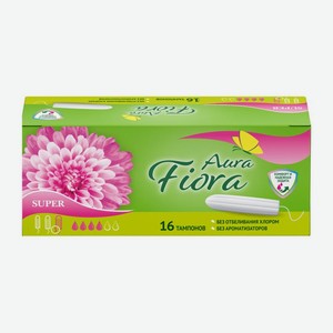 Тампоны Fiora/Niceday Супер 4 капли 16шт
