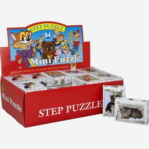 Игра Step Puzzle Company Мозаика Зимние истории настольная 54 элемента в ассортименте 1шт.