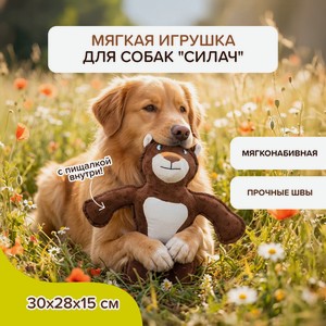 Мягкая игрушка для собак  Силач _ИМП