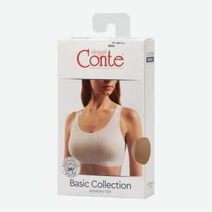 Короткий топ женский на широких лямках р.xs-xl Conte в ассортименте 45 г