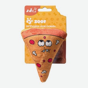 Игрушка для собак с пищалкой Мистер Пицца 30 г