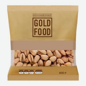 Фисташки жаренные с солью Gold Food 100г 100 г