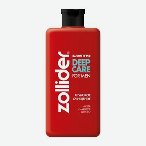Шампунь Глубокое очищение волос и кожи головы Deep Care Zollider 370мл 370 г