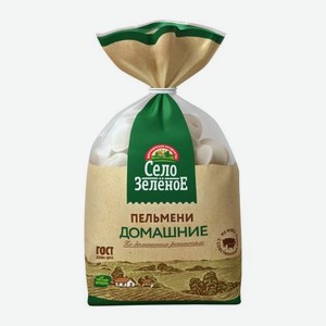 Пельмени Домашние с говядиной и свининой Село Зеленое 700г 700 г