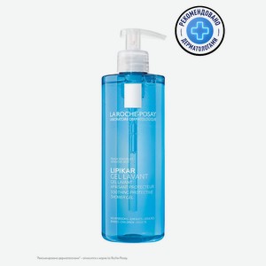 LA ROCHE-POSAY Lipikar Gel Lavant Успокаивающий очищающий гель для душа с защитными свойствами для чувствительной кожи детей и взрослых с ниацинамидом и маслом ши, 400 мл