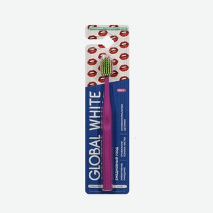 Зубная щетка Global White Ежедневный уход Medium