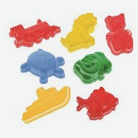 Формочки детские для песка Zebratoys, 13 см