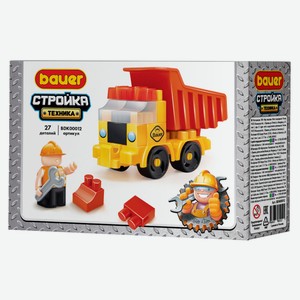 Конструктор Bauer Стройка-Техника, 27 деталей